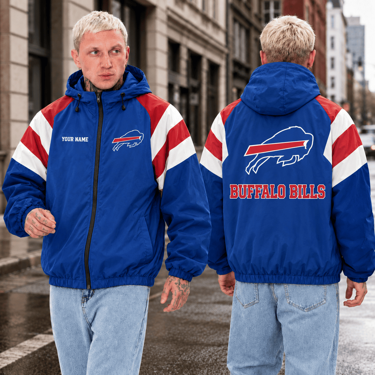 Limited Edition Buffalo Bills Outdoor Jacket Custom Name For Fan