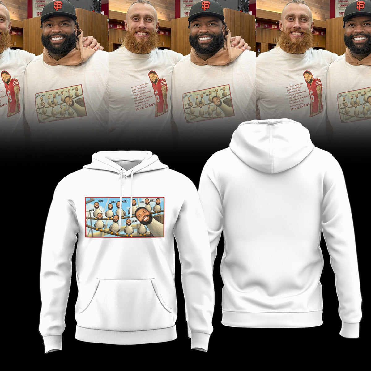 San Francisco 49ers x Mike Evans Limited Edition Shirt