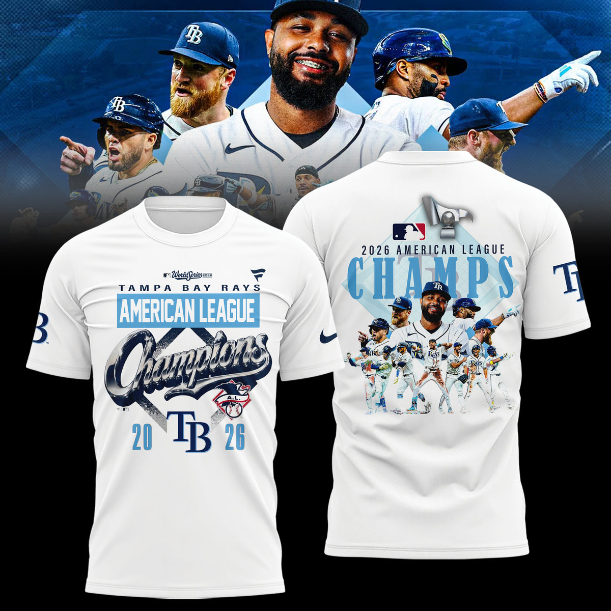 Limited Edition Rays 2026 ALCS Champs Shirt