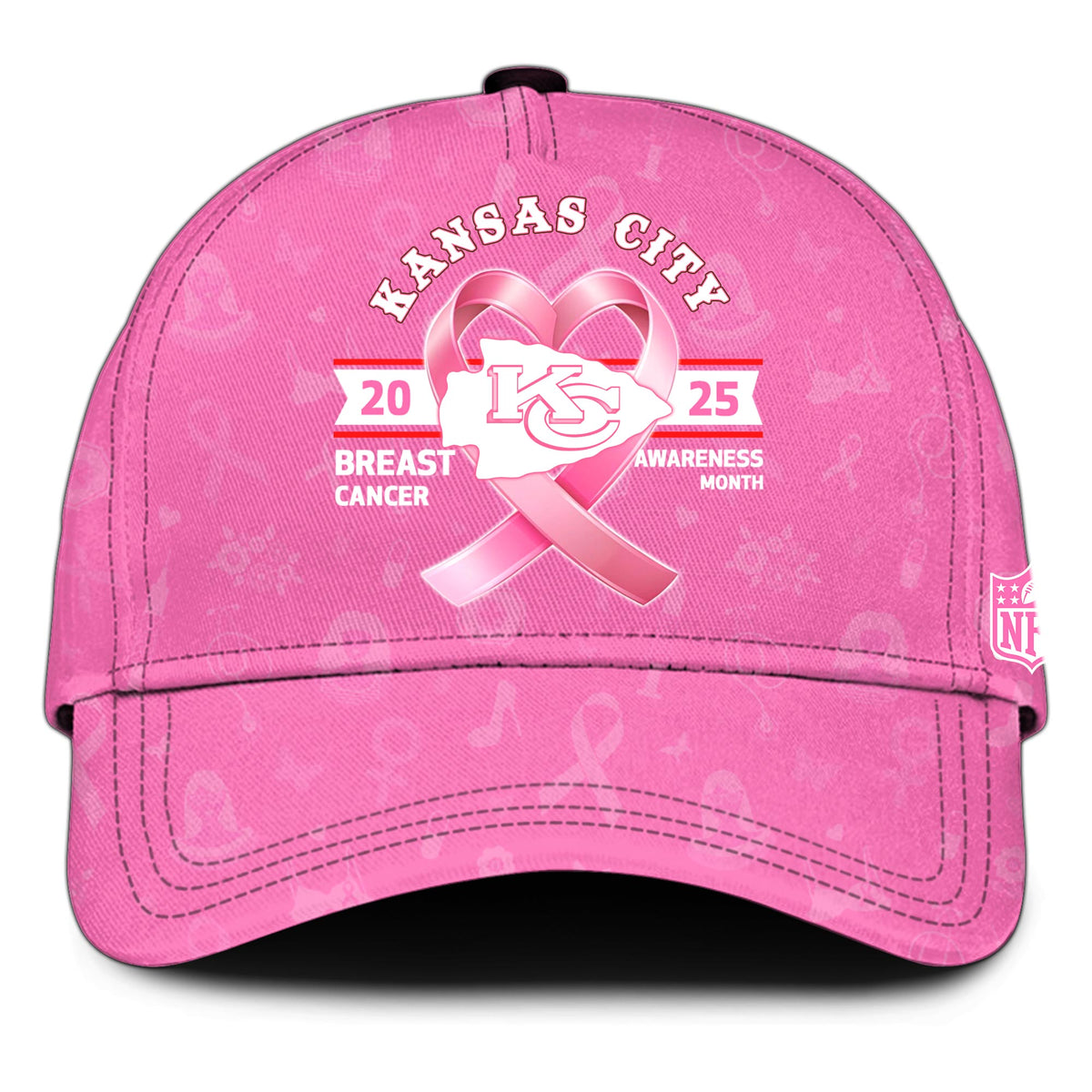 Kansas City Chiefs Special Breast Cancer Awareness Month Limited Edition Hoodie 2025