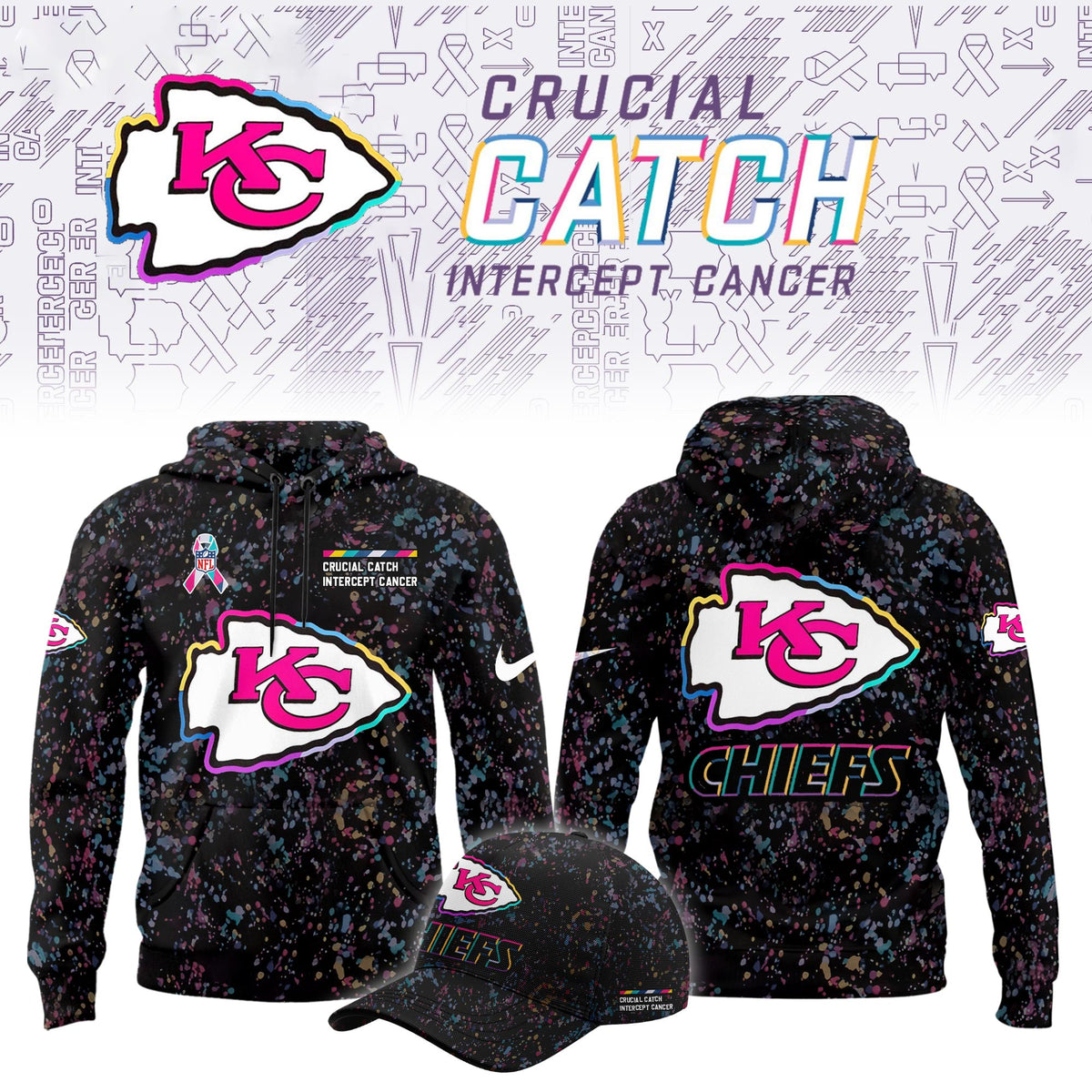 Kansas City Chiefs Crucial Catch Limited Hoodie