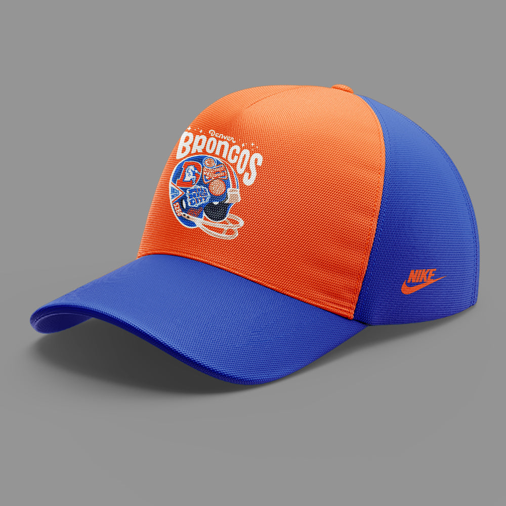 Denver Broncos Limited Throwback To 77 Orange Hoodie