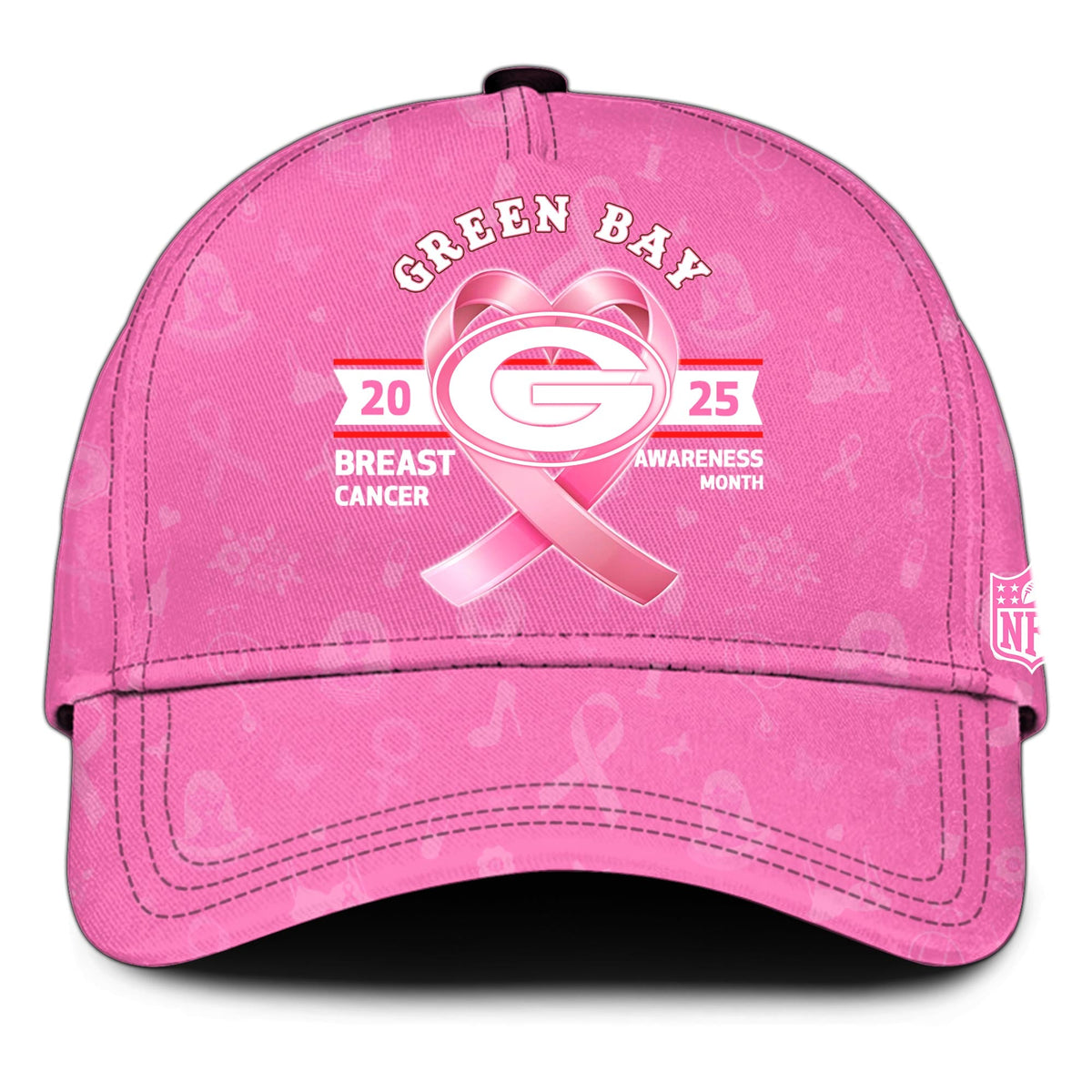 Green Bay Packers Special Breast Cancer Awareness Month Limited Edition Hoodie