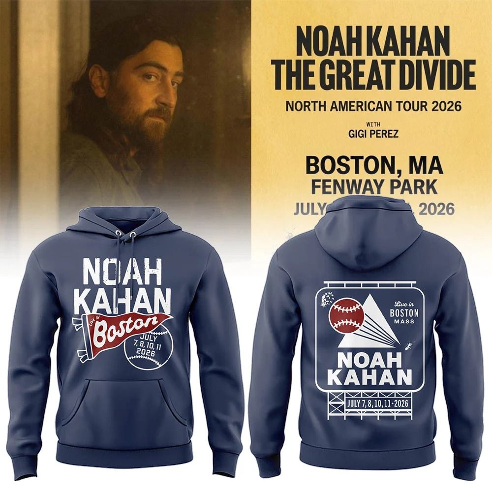 Boston Red Sox x Noah Kahan : The Great Divide Tour Hoodie