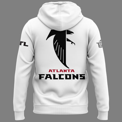 Outkast x Atlanta Falcons White Pullover Zip Hoodie