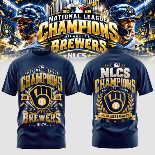 Milwaukee Brewers NLCS Champions 2026 Edition Tshirt