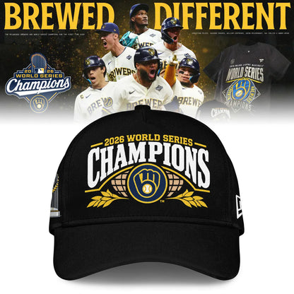 Limited Edition Milwaukee Brewers 2026 World Series Champions Hoodie