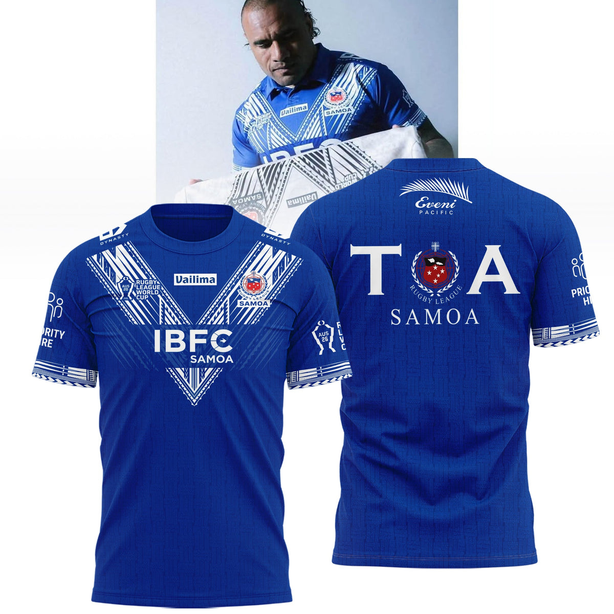 Limited Edition Toa Samoa 2026 World Cup Shirt