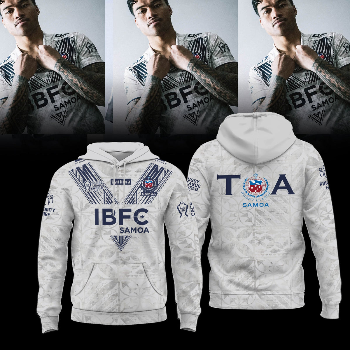 Limited Edition Toa Samoa 2026 World Cup Hoodie