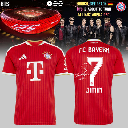 BTS WORLD TOUR ‘ARIRANG’ x FC Bayern München Special presents for a special team! Jersey