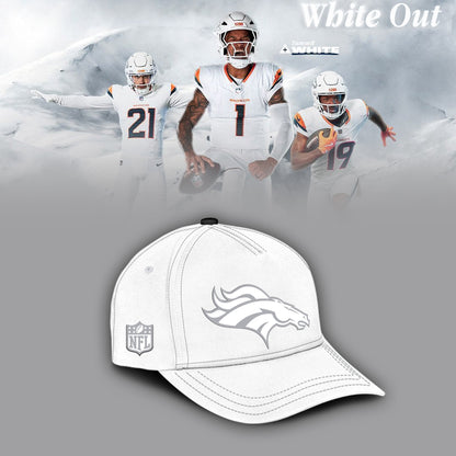 Denver Broncos 2026 White Out Limited Edition Hoodie