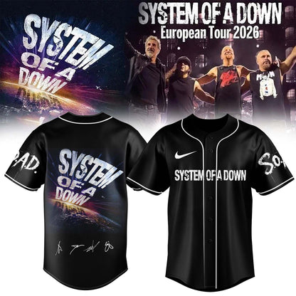 System of a Down signed Jersey