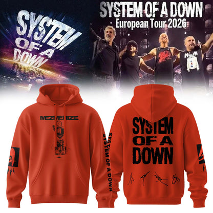 System of a Down “Europe / UK Stadium Tour 2026” signed Hoodie