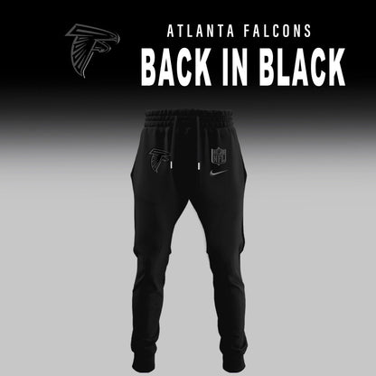 Atlanta Falcons Back In Black Limited Edition Combo Hoodie