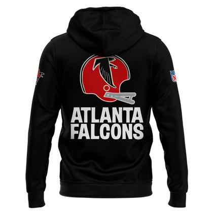Atlanta Falcons Throwback Hoodie 2025