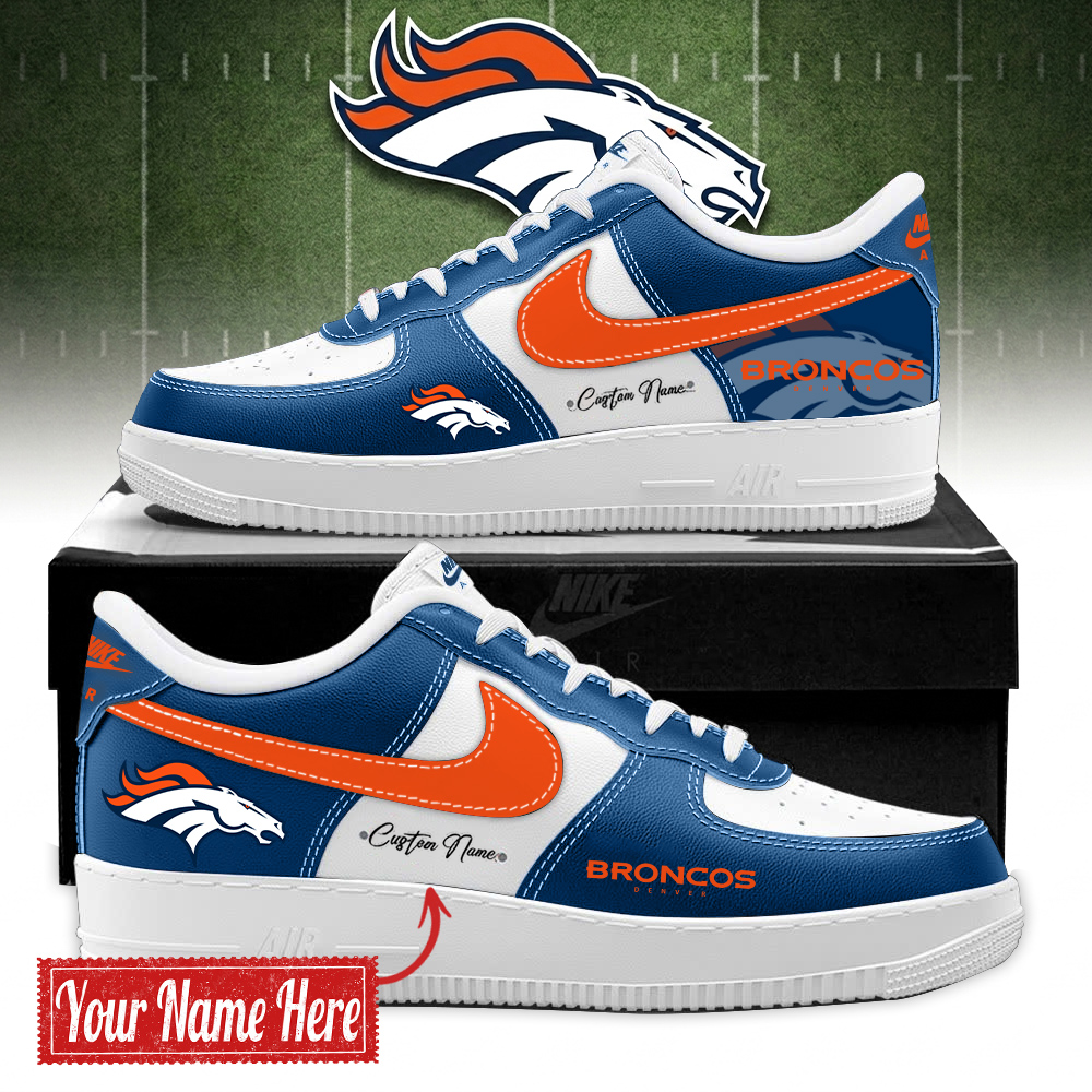 Denver Broncos EDITION NEW AF1 Sneaker