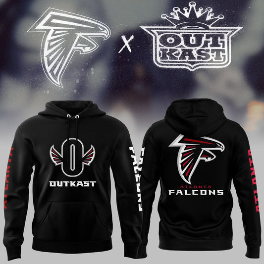 Outkast x Atlanta Falcons White Pullover Hoodie