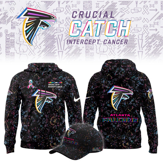 Atlanta Falcons Crucial Catch Limited Hoodie