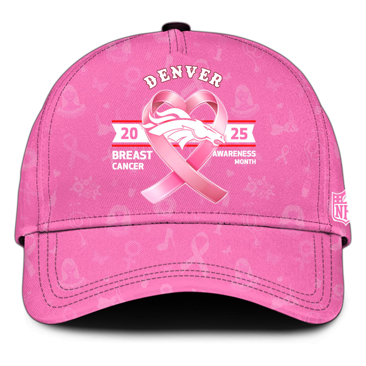 Denver Broncos Special Breast Cancer Awareness Month Limited Edition Hoodie
