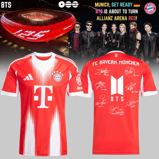 BTS x FC Bayern München signed – Jersey