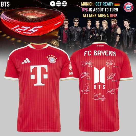 BTS x FC Bayern München signed – Jersey