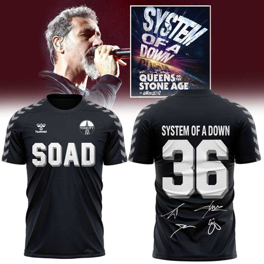 System Of A Down x Olympiastadion Berlin Limited Shirt Black