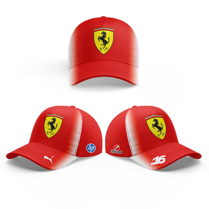 Scuderia Ferrari Charles Leclerc new race suit lookbook 2026 Signature Hoodie