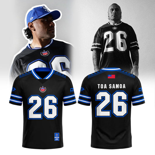 Toa Samoa Rugby League 685 around the world Football Jersey