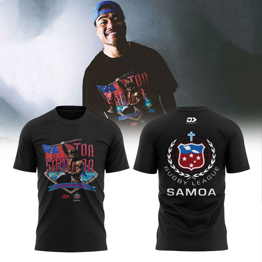 Toa Samoa Rugby League 685 around the world Shirt