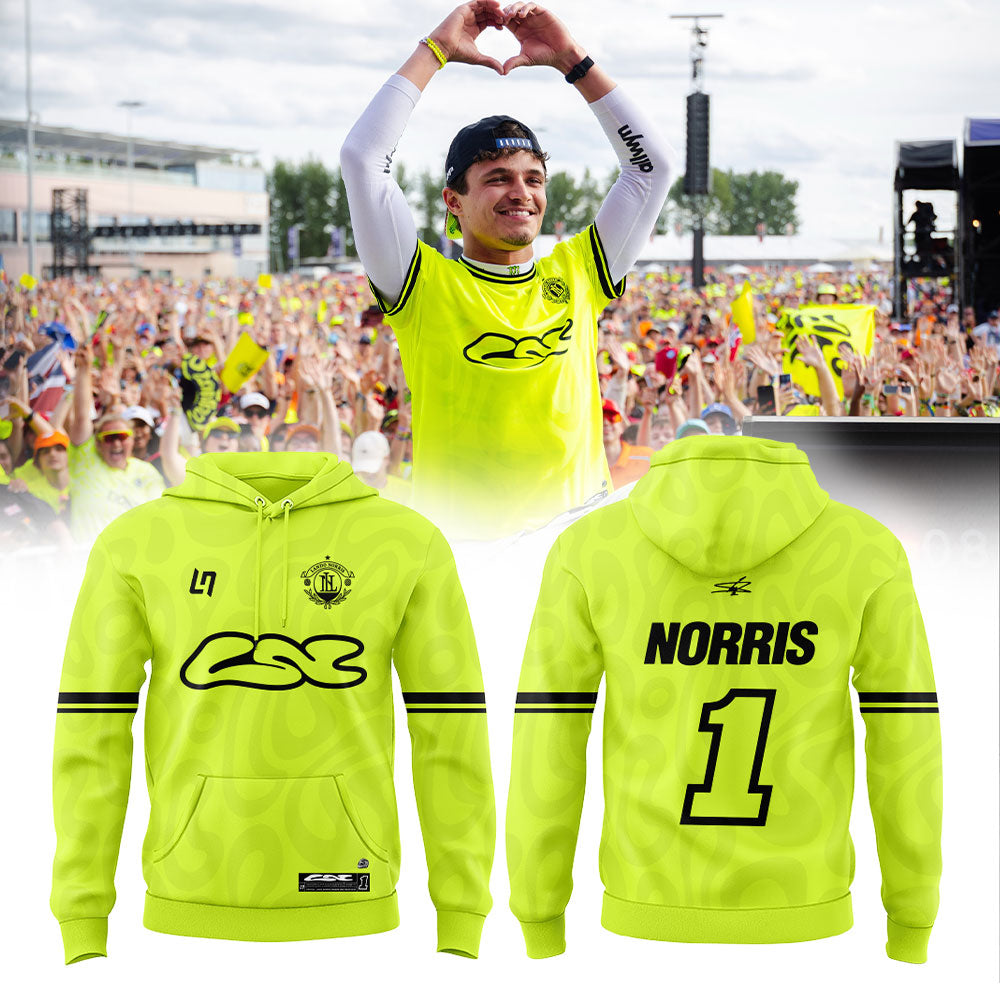 McLaren F1 Team 2026 LANDO NORRIS GRANDSTAND LN1 Signature Hoodie