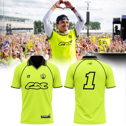 McLaren F1 Team 2026 LANDO NORRIS GRANDSTAND LN1 Signature Limited Polo