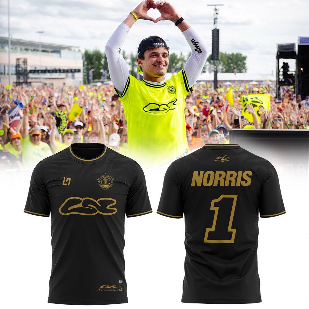 McLaren F1 Team 2026 LANDO NORRIS GRANDSTAND LN1 Signature T-Shirt