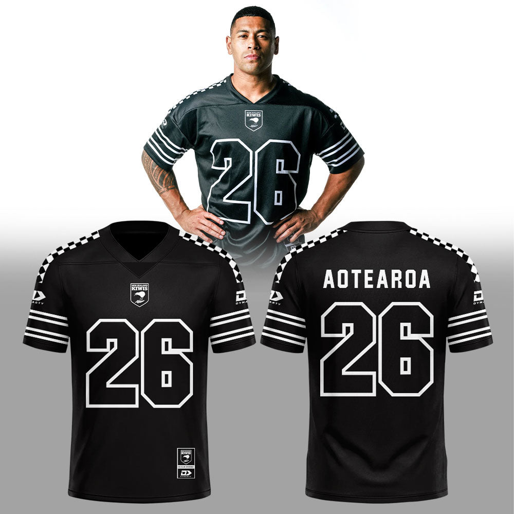 NZ Kiwis 2026 Kiwis Lifestyle Range Football Jersey