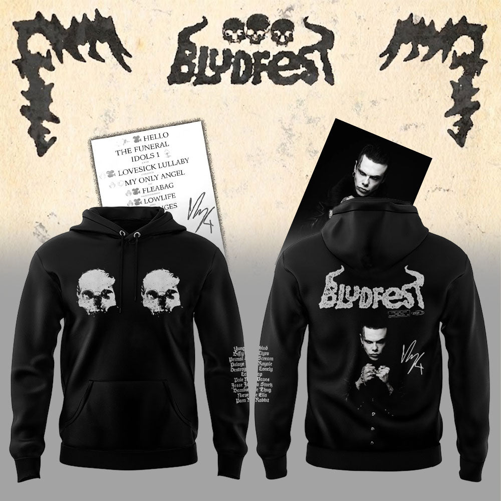 YUNGBLUD ARMY x IDOLS – The World Tour Limited Hoodie Signature