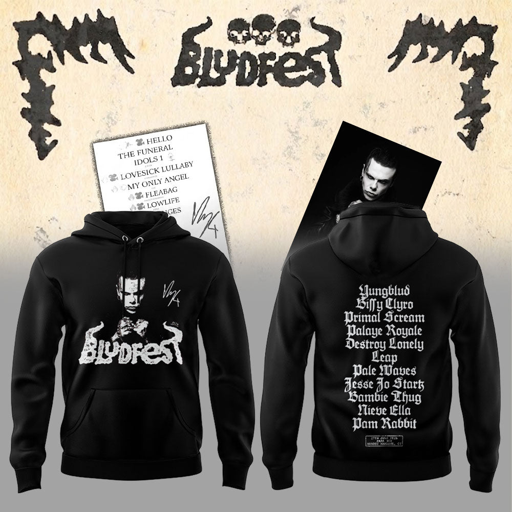 YUNGBLUD ARMY x IDOLS – The World Tour Limited Hoodie Signature