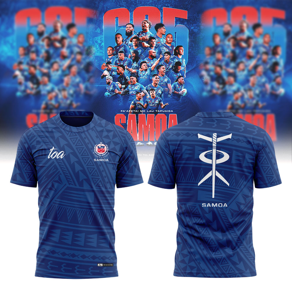 To every Toa Samoa fan out there, Thank You 2025 Combo Shirt