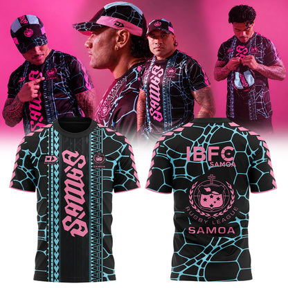 Toa Samoa Rugby Toa Samoa 2026 Toa Samoa Captain’s Run Inspired by the patterns of the turtle shell