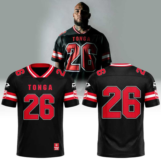 Tonga Rugby Federation, Rugby League World Championship 2026 Collection Football Jersey Custom Number