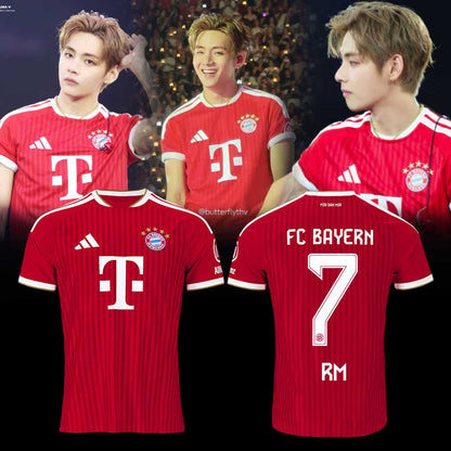BTS WORLD TOUR ‘ARIRANG’ x RM x FC Bayern München Special presents for a special team! Jersey
