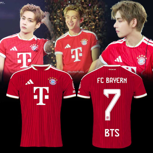 BTS WORLD TOUR ‘ARIRANG’ x FC Bayern München Special presents for a special team! Jersey