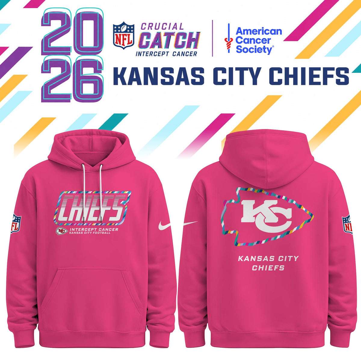 Kansas City Chiefs 2026 Crucial Catch Limited Hoodie