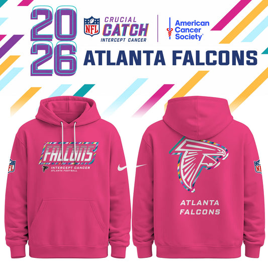 Atlanta Falcons 2026 Crucial Catch Limited Hoodie
