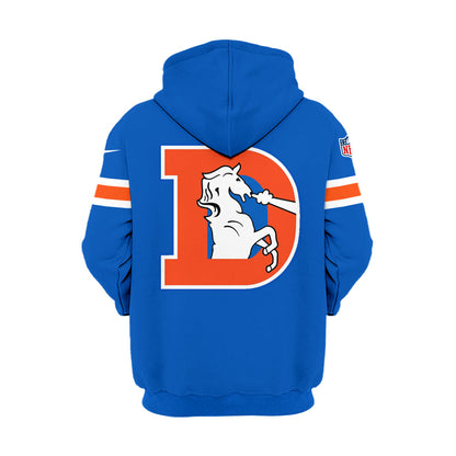 Broncos 2024 Throwback 1977 Navy Limited Hoodie