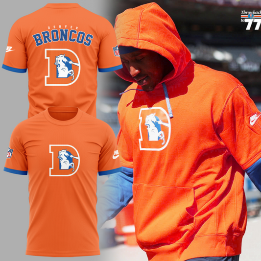 Denver Broncos Limited Throwback To 77 T-Shirt