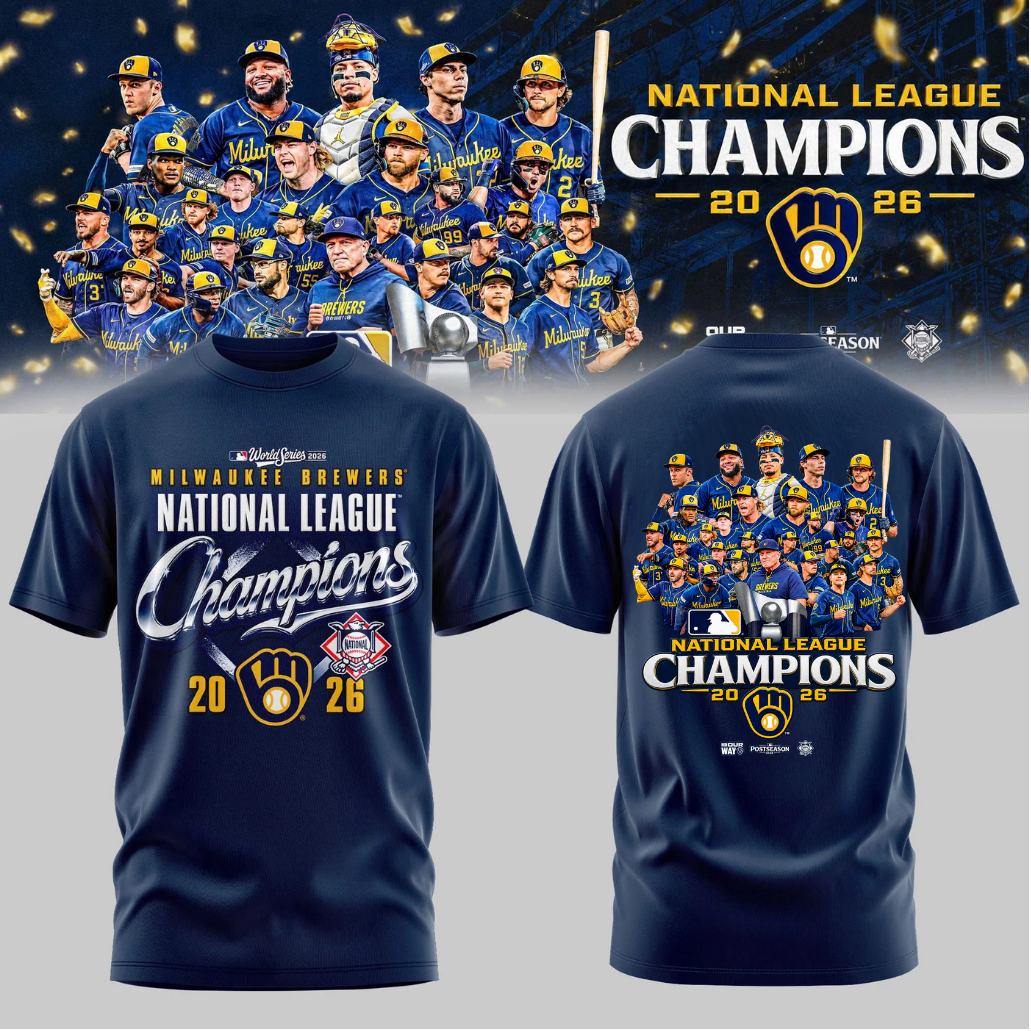 Milwaukee Brewers NLCS Champions 2026 Edition Tshirt