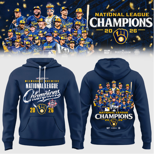 Milwaukee NLCS Champions 2026 Limited Edition Hoodie