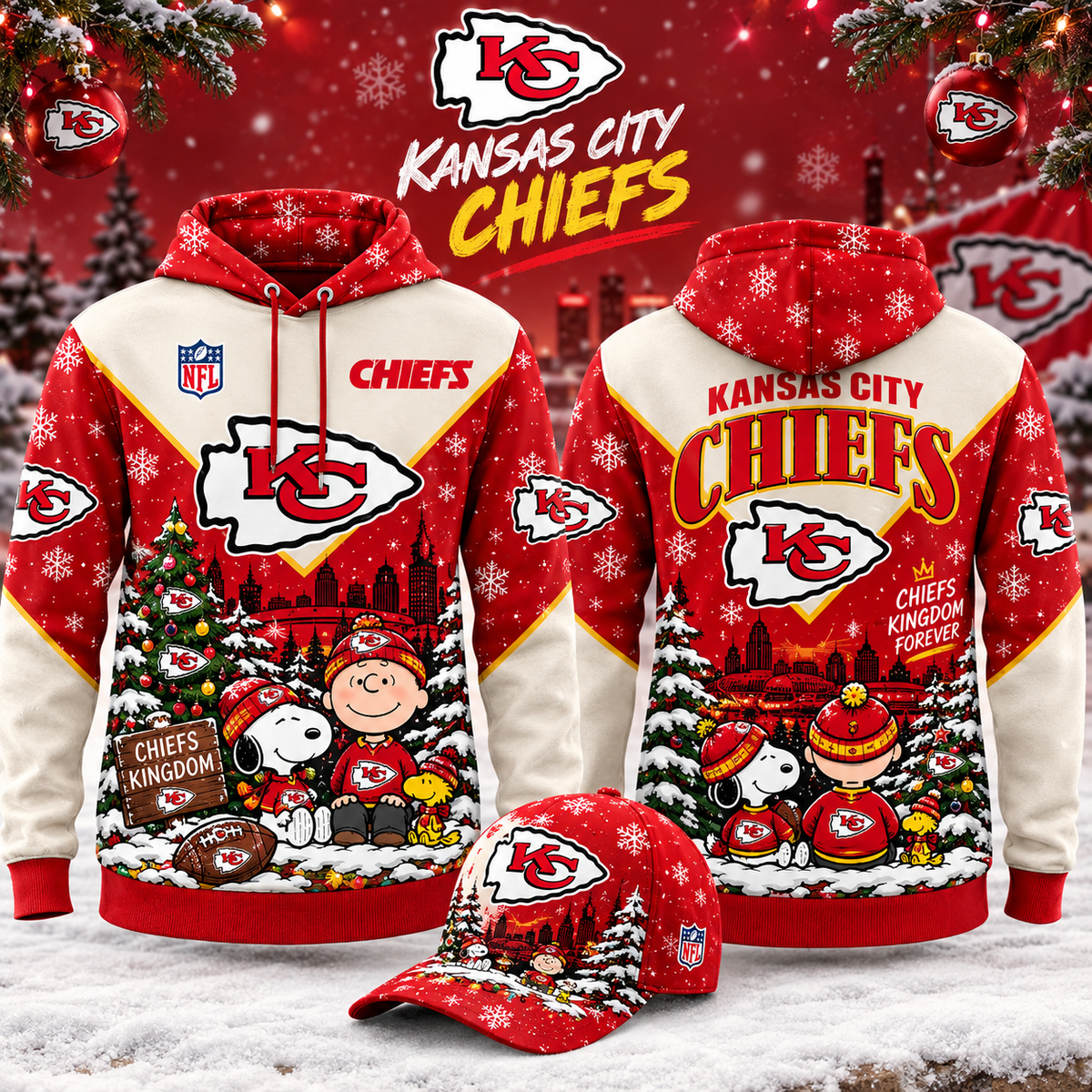 Kansas City Chiefs Peanuts 2026 Limited Hoodie