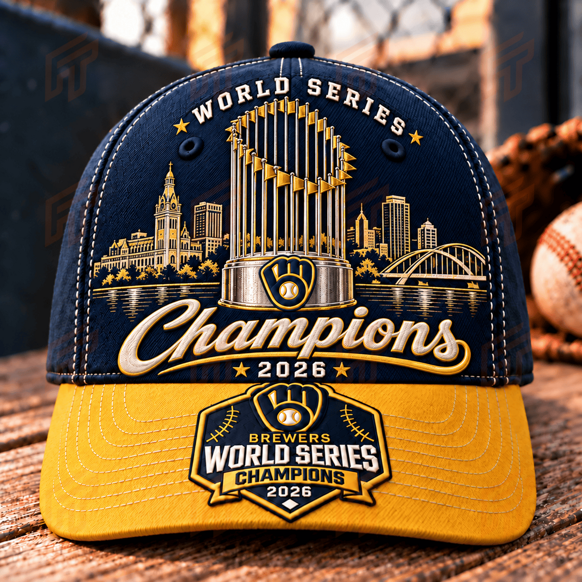 Limited Edition Milwaukee Brewers 2026 World Series Champions Cap