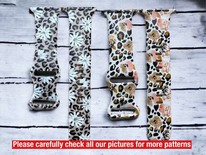 Leopard watch band|Cheetah smart watch band|cheetah galaxy watch band|Leopard watch band|Brown leopard versa band|Cheetah versa watch band