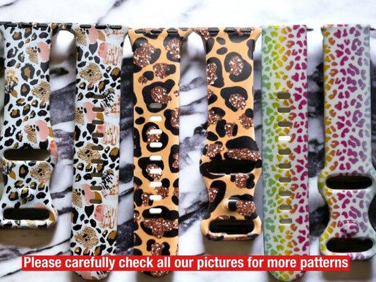 Cheetah watch band|Leopard smart watch band|Animal print watch band|Leopard watch band|Brown leopard watch band|Cheetah 38/40mm watch band